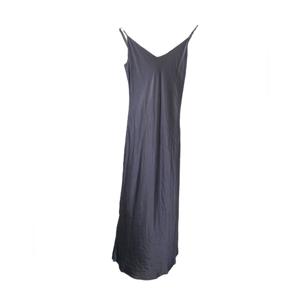 Sablyn Silk Slip Dress Quiet Luxury Model Off Duty - Picture 4 of 8